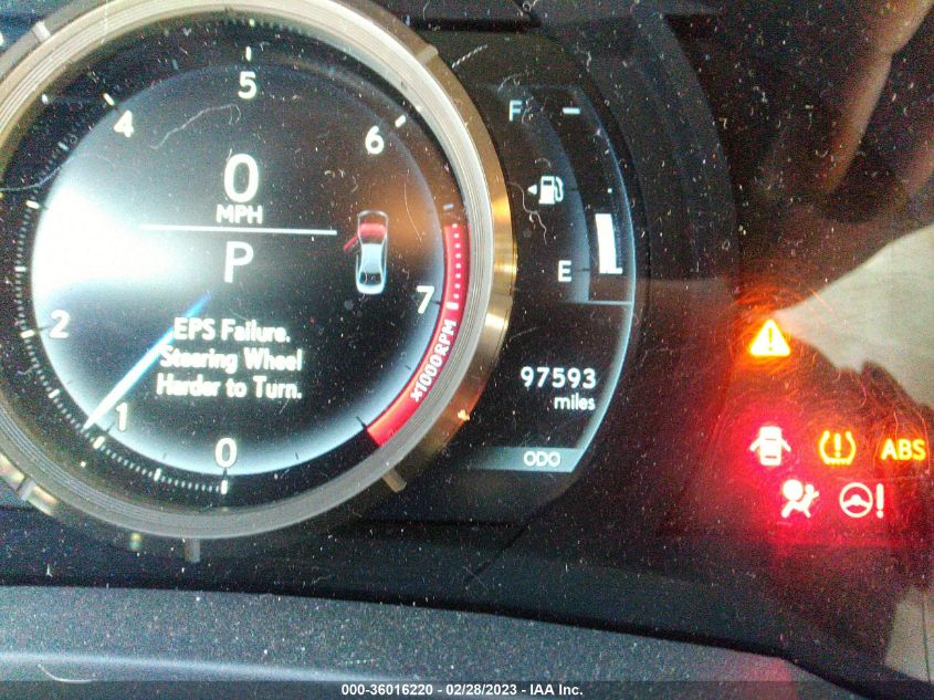 2015 LEXUS IS 350 JTHBE1D2XF5014624