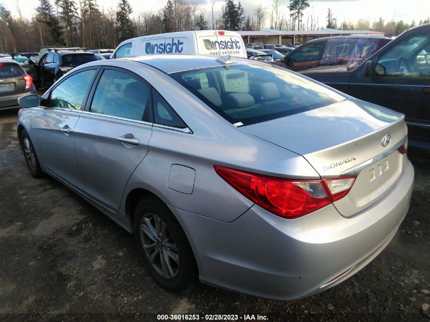 VIN 5NPEB4ACXDH696617 2013 HYUNDAI SONATA no.3