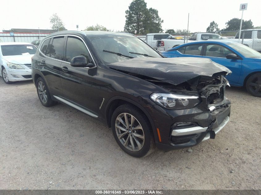 2019 BMW X3 SDRIVE30I - 5UXTR7C59KLR45564