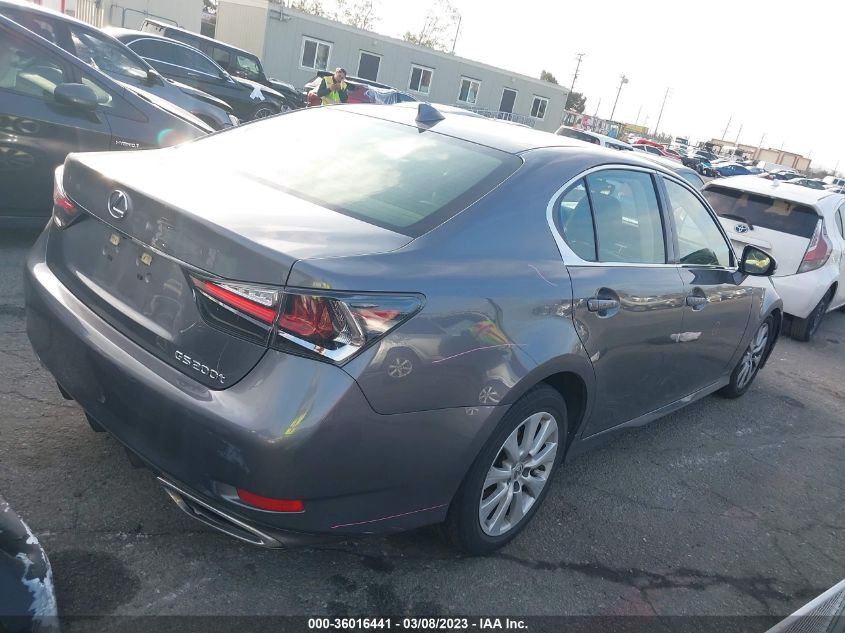 2016 LEXUS GS 200T JTHBA1BL4GA001934