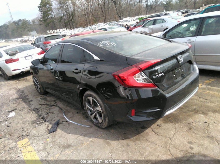 VIN 19XFC2F64KE020285 2019 HONDA CIVIC SEDAN LX