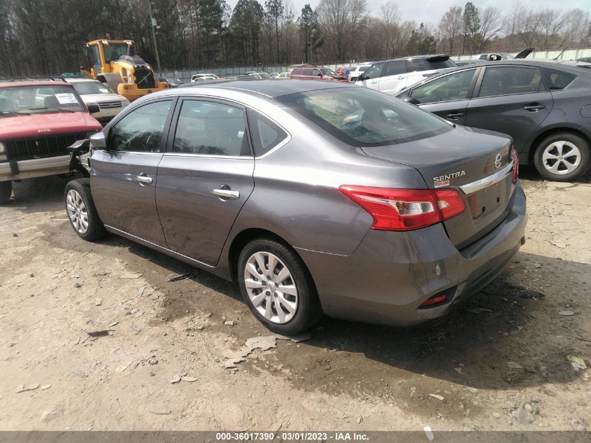 2019 NISSAN SENTRA S - 3N1AB7AP4KY339326