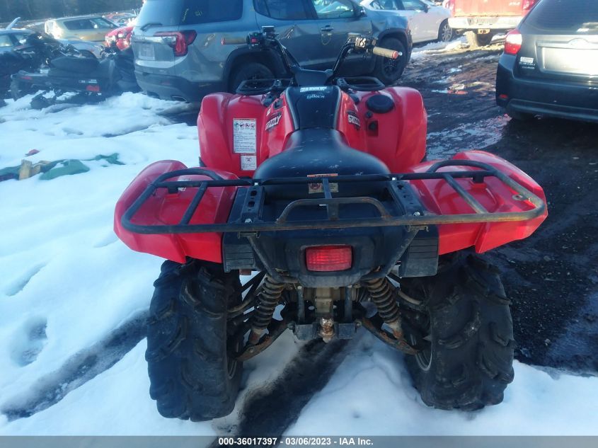 2008 YAMAHA YFM700 FWAD - JY4AM13Y38C017304