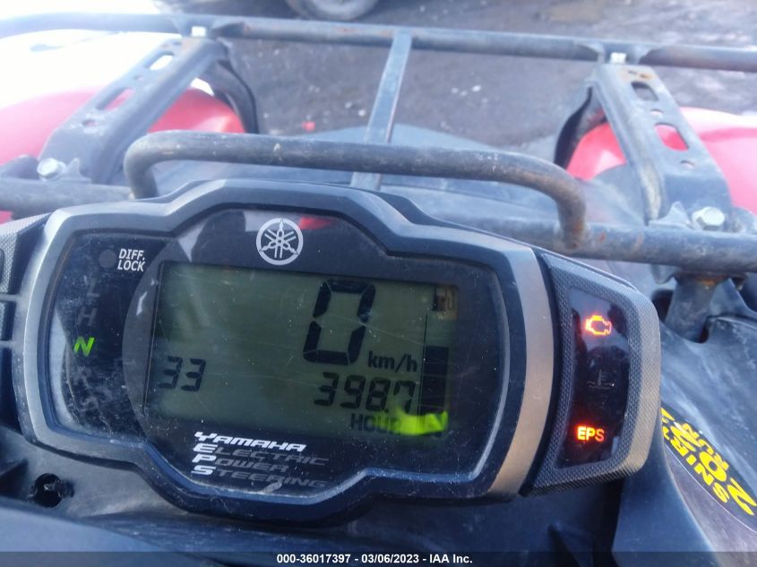 2008 YAMAHA YFM700 FWAD - JY4AM13Y38C017304