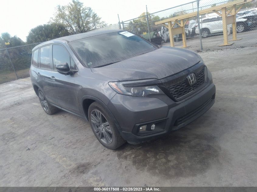 2019 HONDA PASSPORT EX-L - 5FNYF7H59KB007107