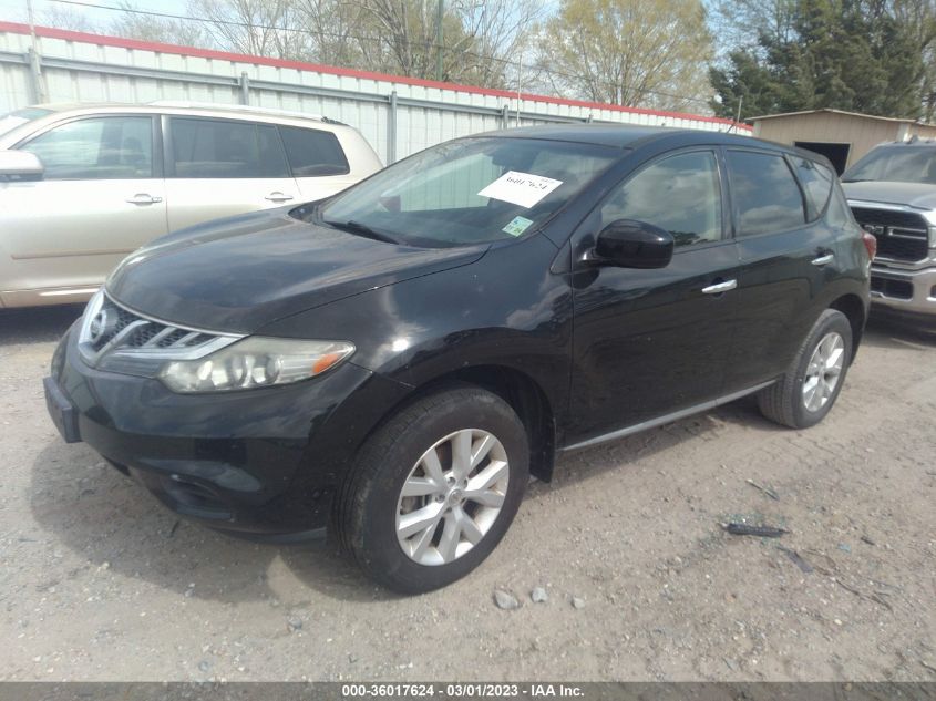 2013 NISSAN MURANO S - JN8AZ1MU7DW202323