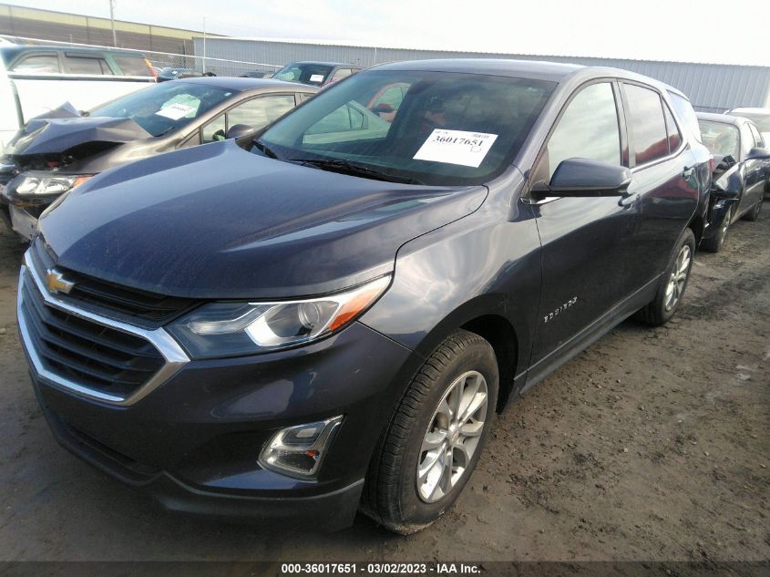 2018 CHEVROLET EQUINOX LT - 3GNAXJEVXJL389428