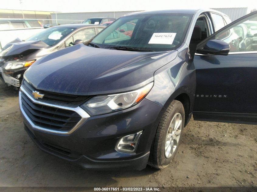 2018 CHEVROLET EQUINOX LT - 3GNAXJEVXJL389428