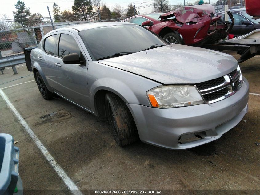 2014 DODGE AVENGER SE - 1C3CDZAG5EN160827