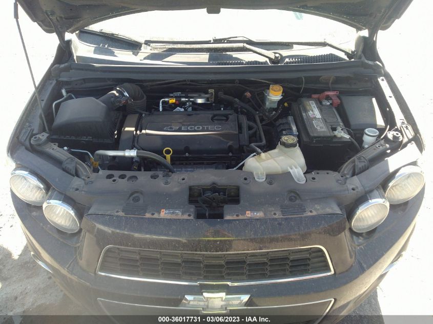 2013 CHEVROLET SONIC LTZ - 1G1JE5SHXD4147228