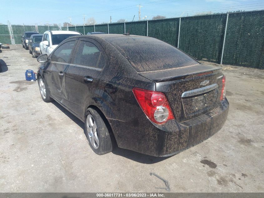 2013 CHEVROLET SONIC LTZ - 1G1JE5SHXD4147228