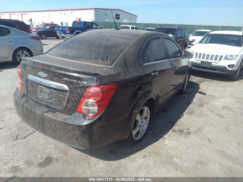 2013 CHEVROLET SONIC LTZ - 1G1JE5SHXD4147228