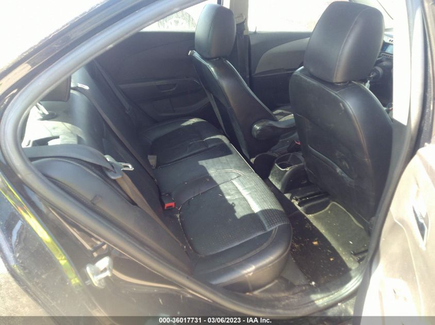 2013 CHEVROLET SONIC LTZ - 1G1JE5SHXD4147228