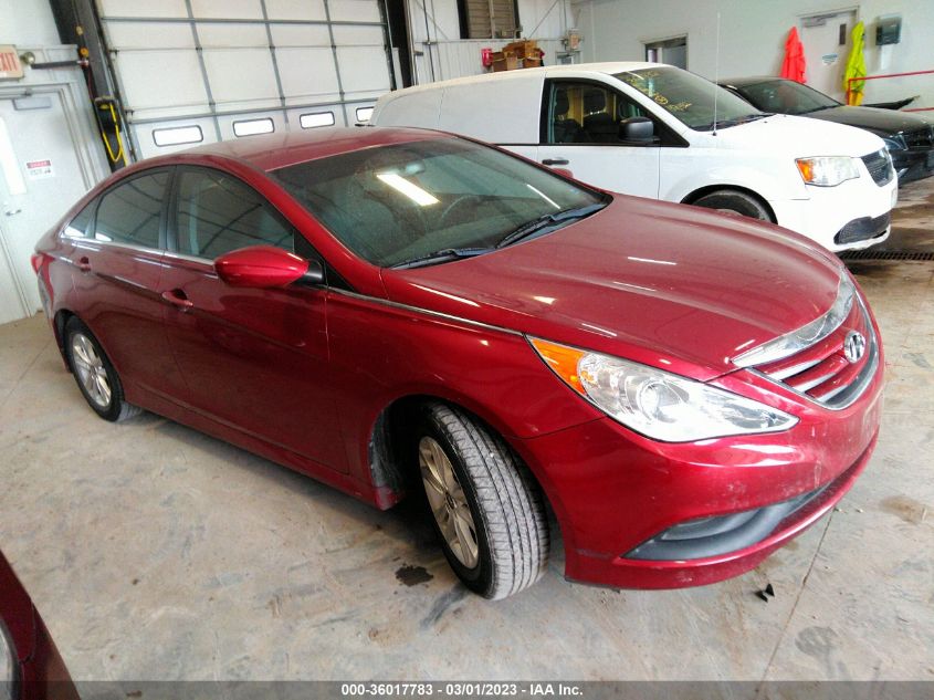 2014 HYUNDAI SONATA GLS - 5NPEB4AC2EH903874