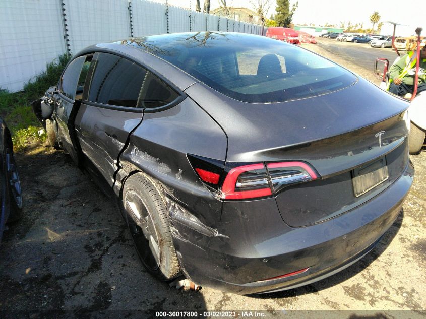 2022 TESLA MODEL 3 - 5YJ3E1EA4NF315253