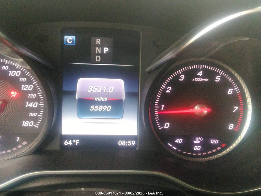 2017 MERCEDES-BENZ GLC GLC 300 - WDC0G4JB3HF226880
