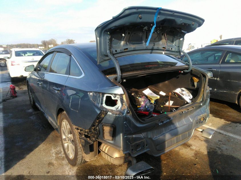 2016 HYUNDAI SONATA 2.4L SPORT - 5NPE34AF2GH390801