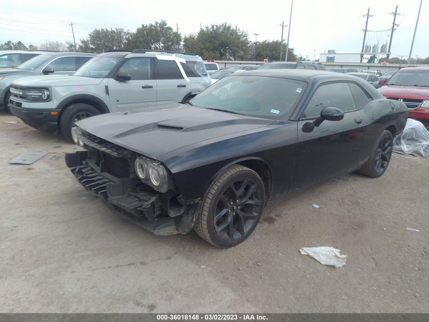 VIN 2C3CDZAG9KH691517 2019 DODGE CHALLENGER SXT