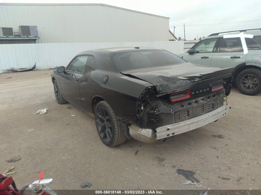 VIN 2C3CDZAG9KH691517 2019 DODGE CHALLENGER SXT