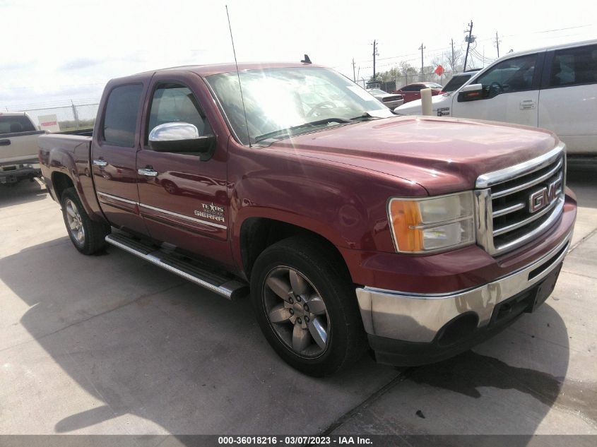 2013 GMC SIERRA 1500 SLE - 3GTP1VE07DG164669