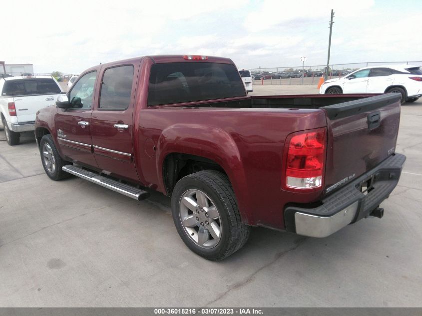 2013 GMC SIERRA 1500 SLE - 3GTP1VE07DG164669