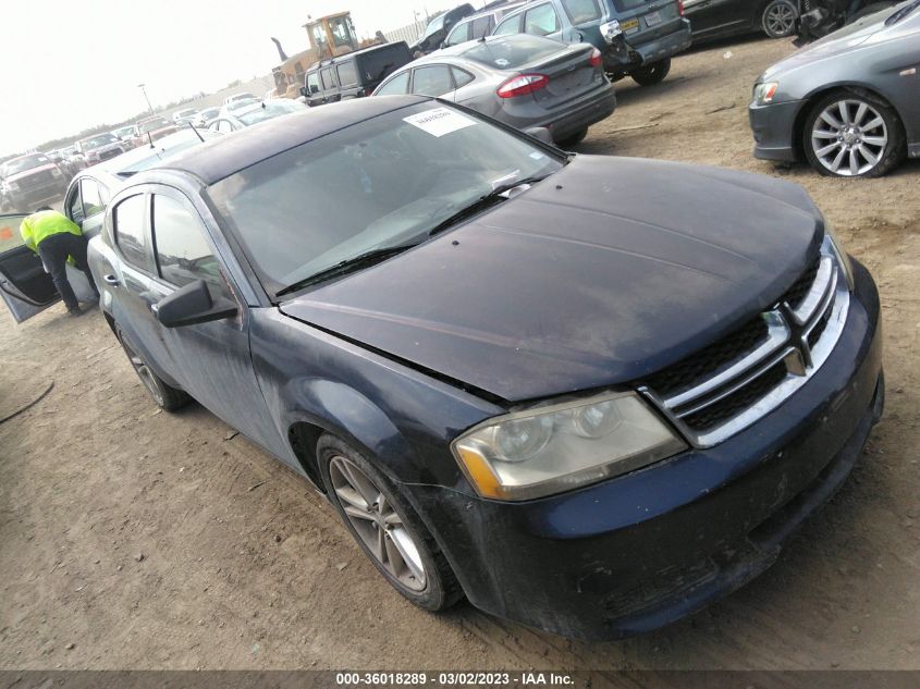 2014 DODGE AVENGER SE - 1C3CDZAG3EN219857