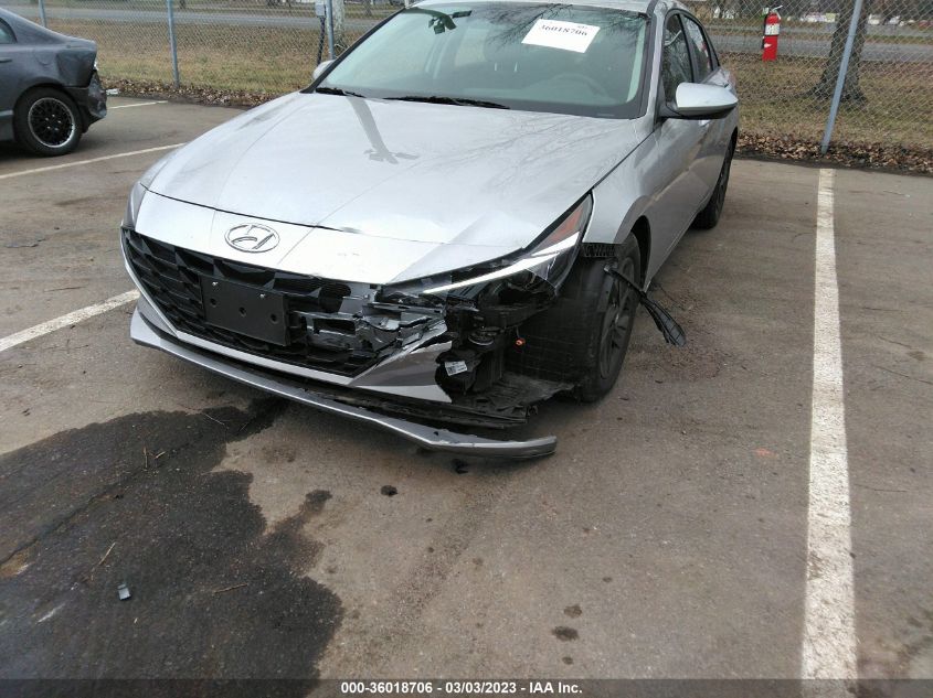 2021 HYUNDAI ELANTRA SEL - 5NPLM4AG7MH026916