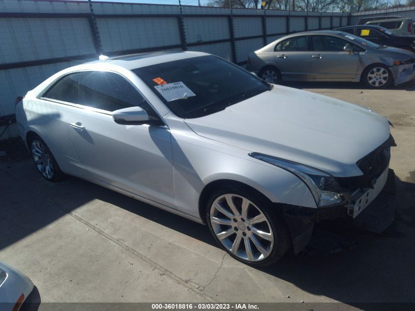 2016 CADILLAC ATS COUPE LUXURY COLLECTION RWD - 1G6AB1RX1G0147445