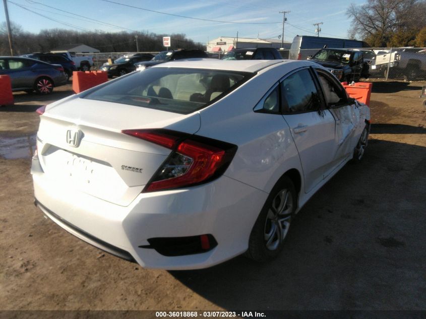 2018 HONDA CIVIC SEDAN LX - 2HGFC2F54JH601586