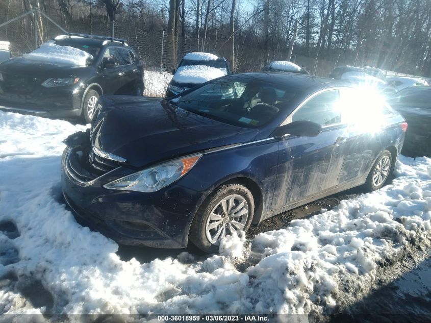 2013 HYUNDAI SONATA GLS PZEV - 5NPEB4AC8DH554301