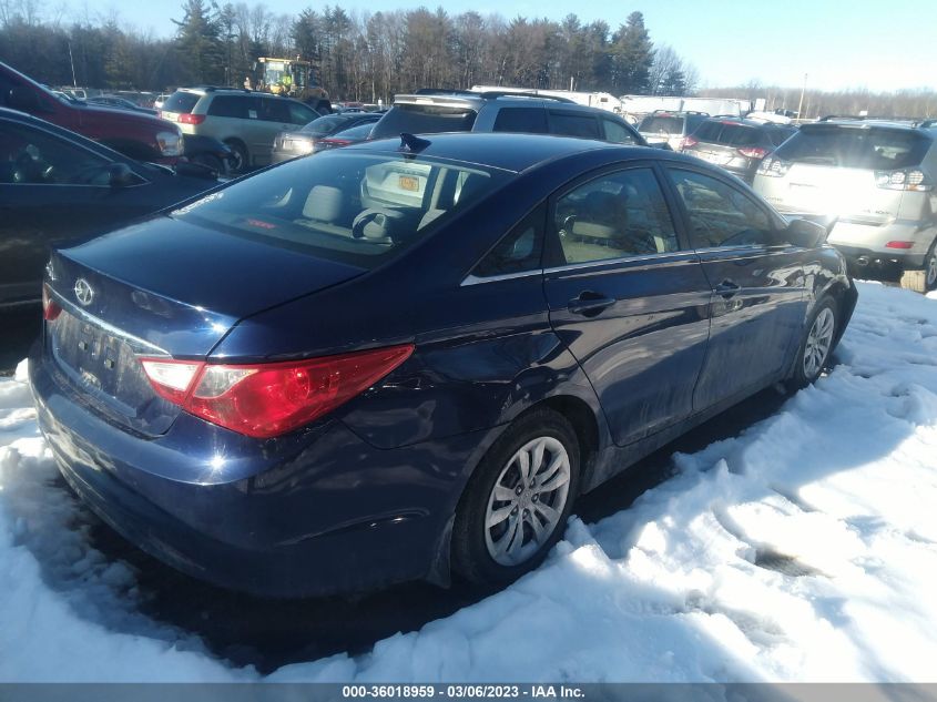 2013 HYUNDAI SONATA GLS PZEV - 5NPEB4AC8DH554301