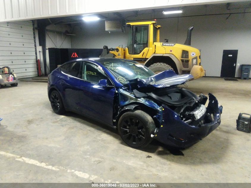 5YJYGDEF8LF000515 TESLA MODEL Y LONG RANGE/PERFORMANCE 2020