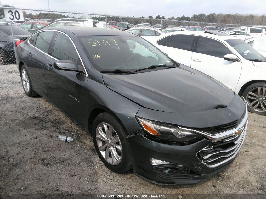 2019 CHEVROLET MALIBU LT - 1G1ZD5ST7KF185107