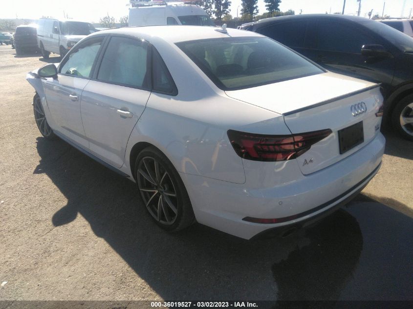 2018 AUDI A4 PREMIUM PLUS - WAUENAF43JA077042