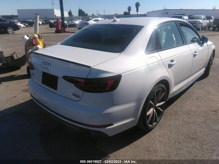 2018 AUDI A4 PREMIUM PLUS - WAUENAF43JA077042