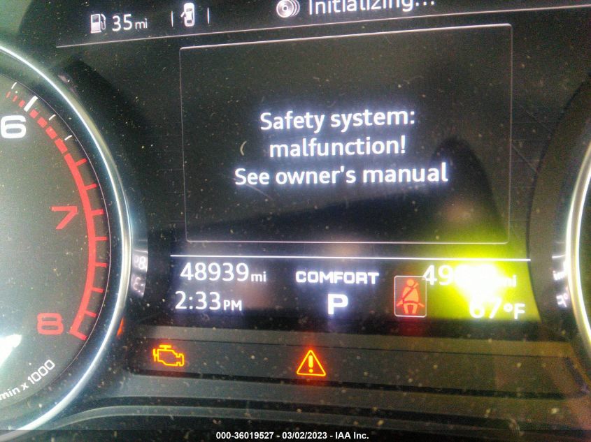 2018 AUDI A4 PREMIUM PLUS - WAUENAF43JA077042