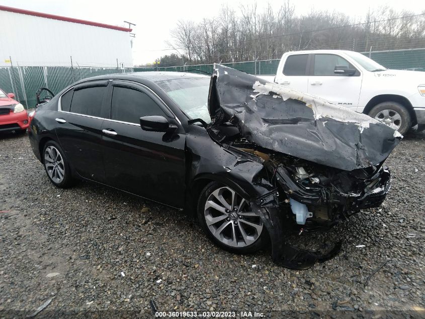2014 HONDA ACCORD SEDAN SPORT - 1HGCR2F53EA038780