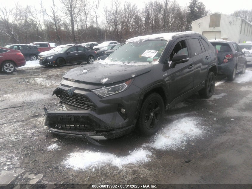 VIN 2T3EWRFV5LW069035 2020 TOYOTA RAV4 HYBRID XSE