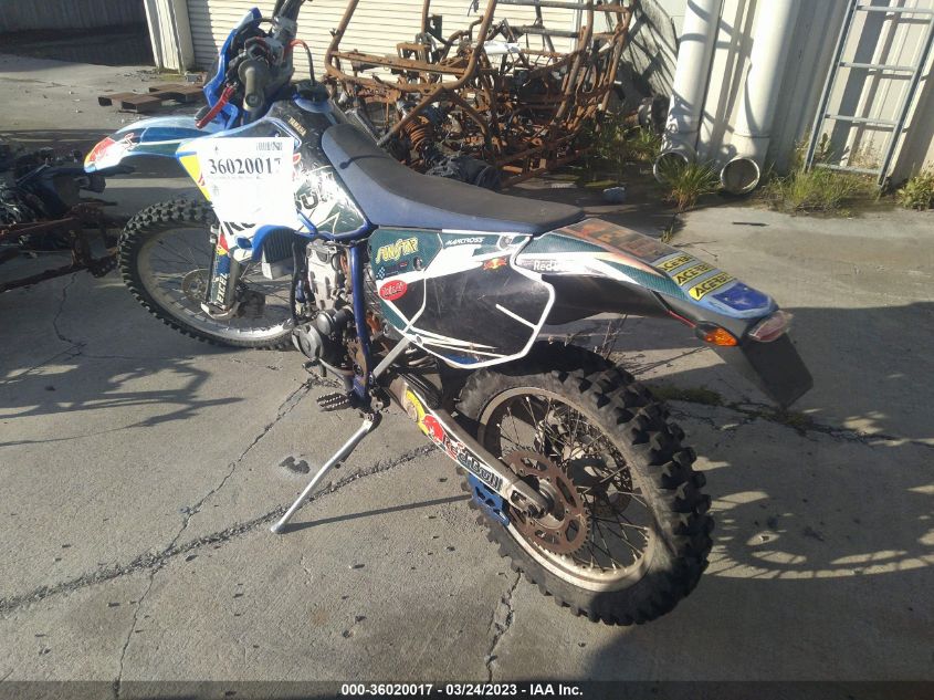 2004 YAMAHA WR450 F - JYACJ04374A005755