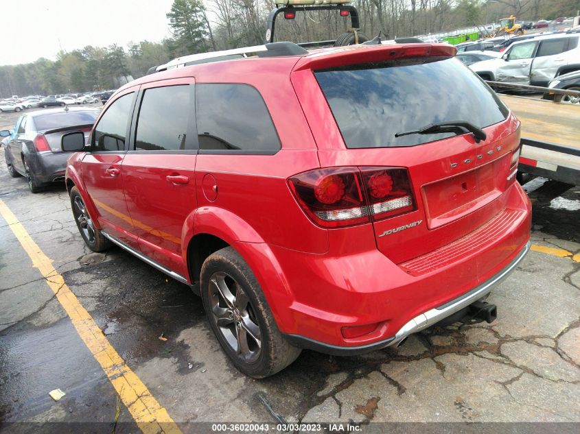 2016 DODGE JOURNEY CROSSROAD PLUS - 3C4PDCGG2GT107006
