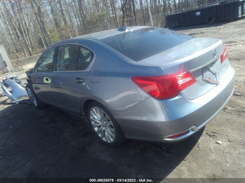 2014 ACURA RLX TECH PKG JH4KC1F59EC005064