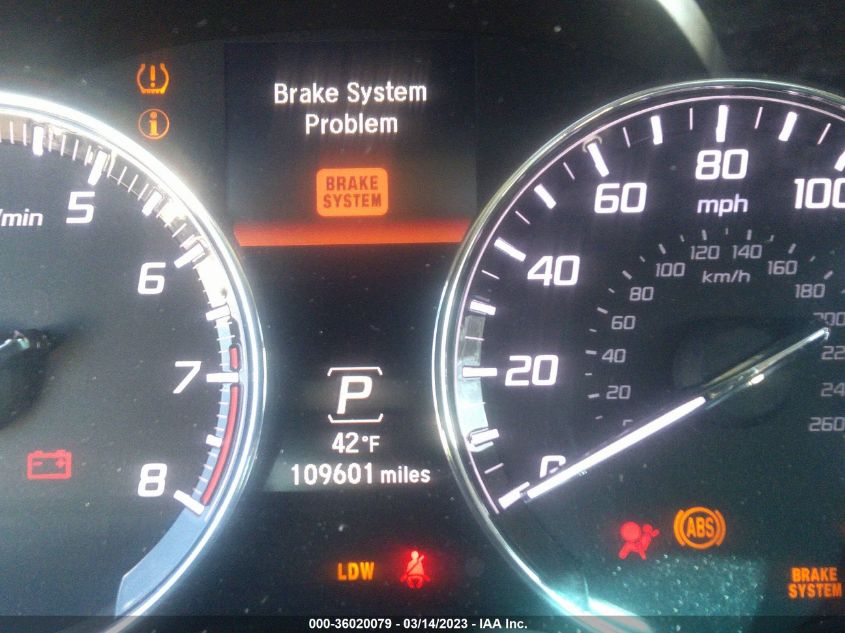 2014 ACURA RLX TECH PKG JH4KC1F59EC005064
