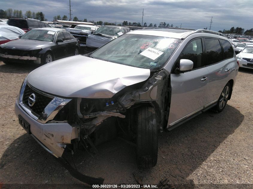 2014 NISSAN PATHFINDER PLATINUM - 5N1AR2MN3EC663978