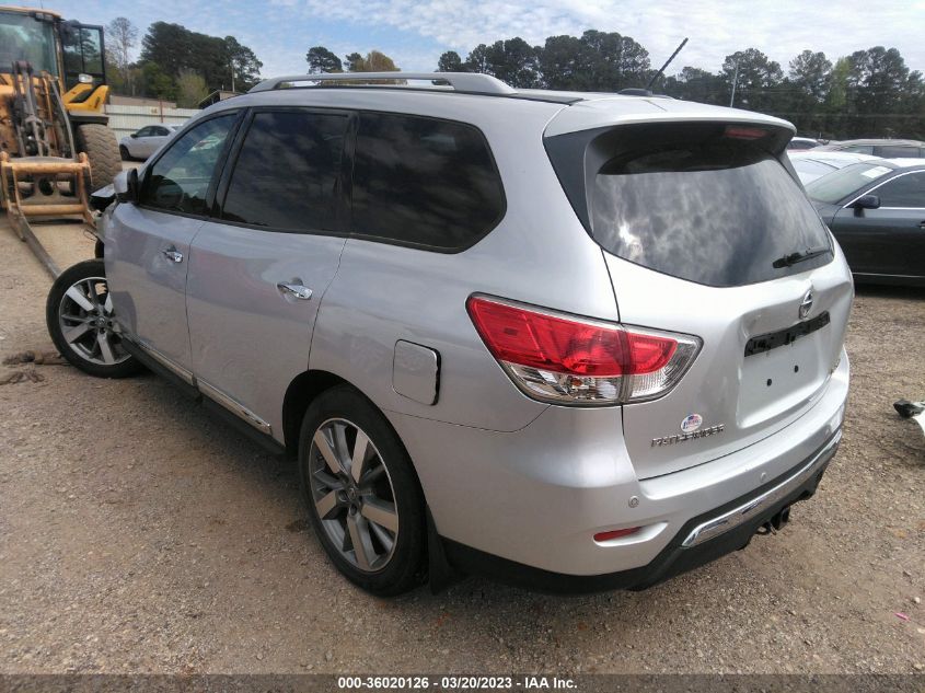 2014 NISSAN PATHFINDER PLATINUM - 5N1AR2MN3EC663978