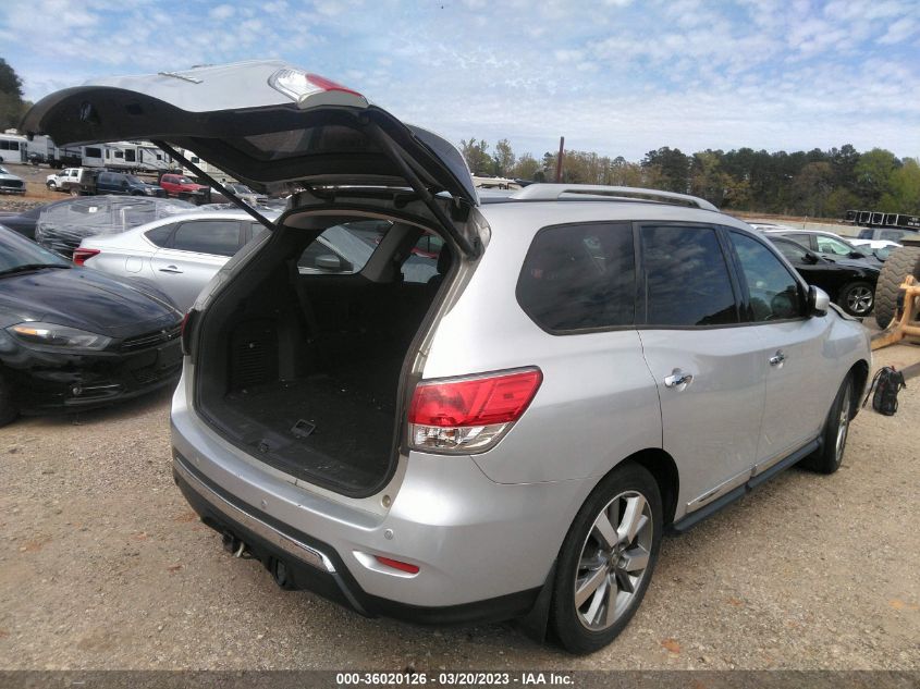2014 NISSAN PATHFINDER PLATINUM - 5N1AR2MN3EC663978