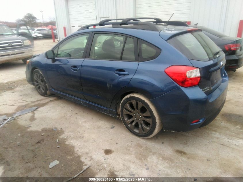 2013 SUBARU IMPREZA WAGON 2.0I SPORT PREMIUM - JF1GPAL69DH207533