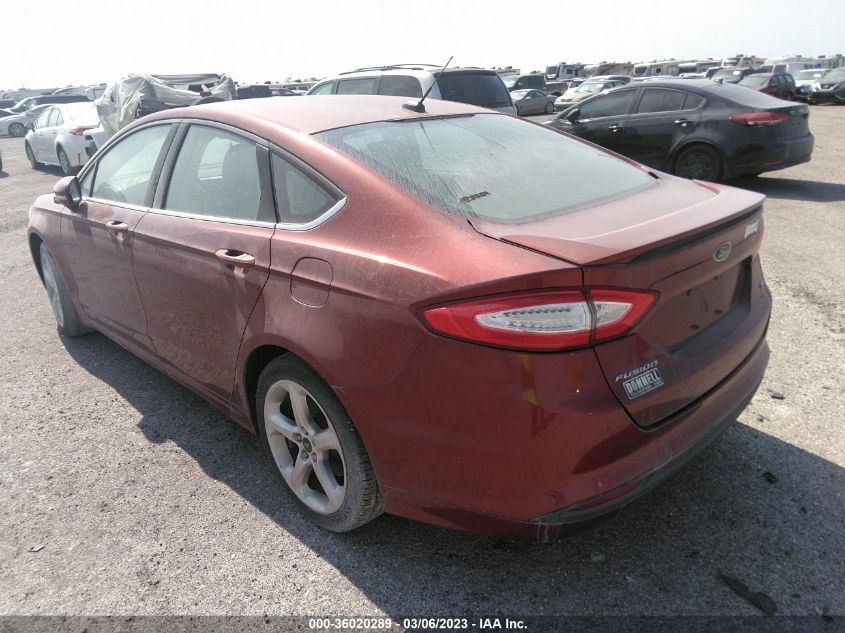 2014 FORD FUSION SE - 3FA6P0H75ER100048