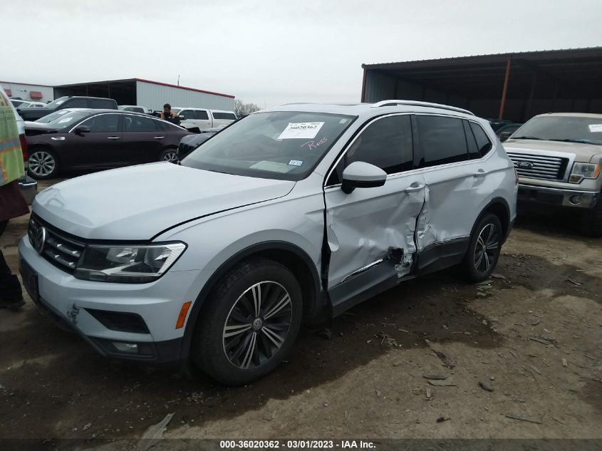 2018 VOLKSWAGEN TIGUAN SEL/SE - 3VV3B7AX3JM057689