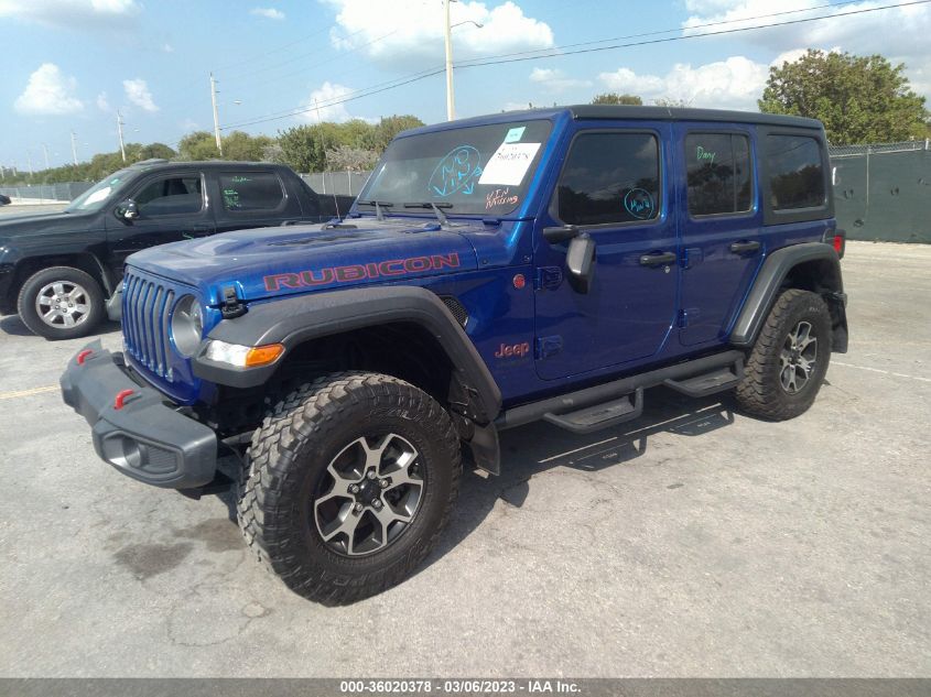 2020 JEEP WRANGLER UNLIMITED RUBICON - 1C4HJXFN2LW191868