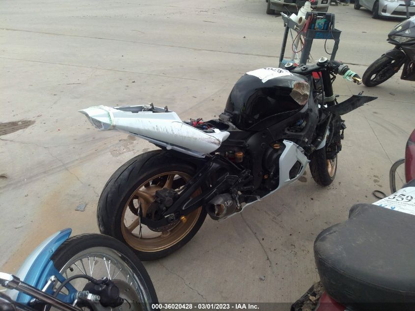 2005 YAMAHA YZFR6 L JYARJ06Y55A006116
